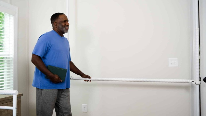Installing a Floor to floor-to-ceiling grab Bar Can Help to Keep You Safe in Your Home